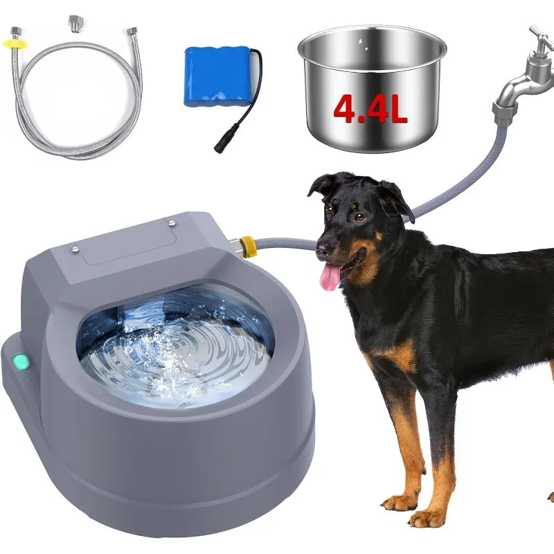 Dog Water Fountain Auto Filling Water Dispenser