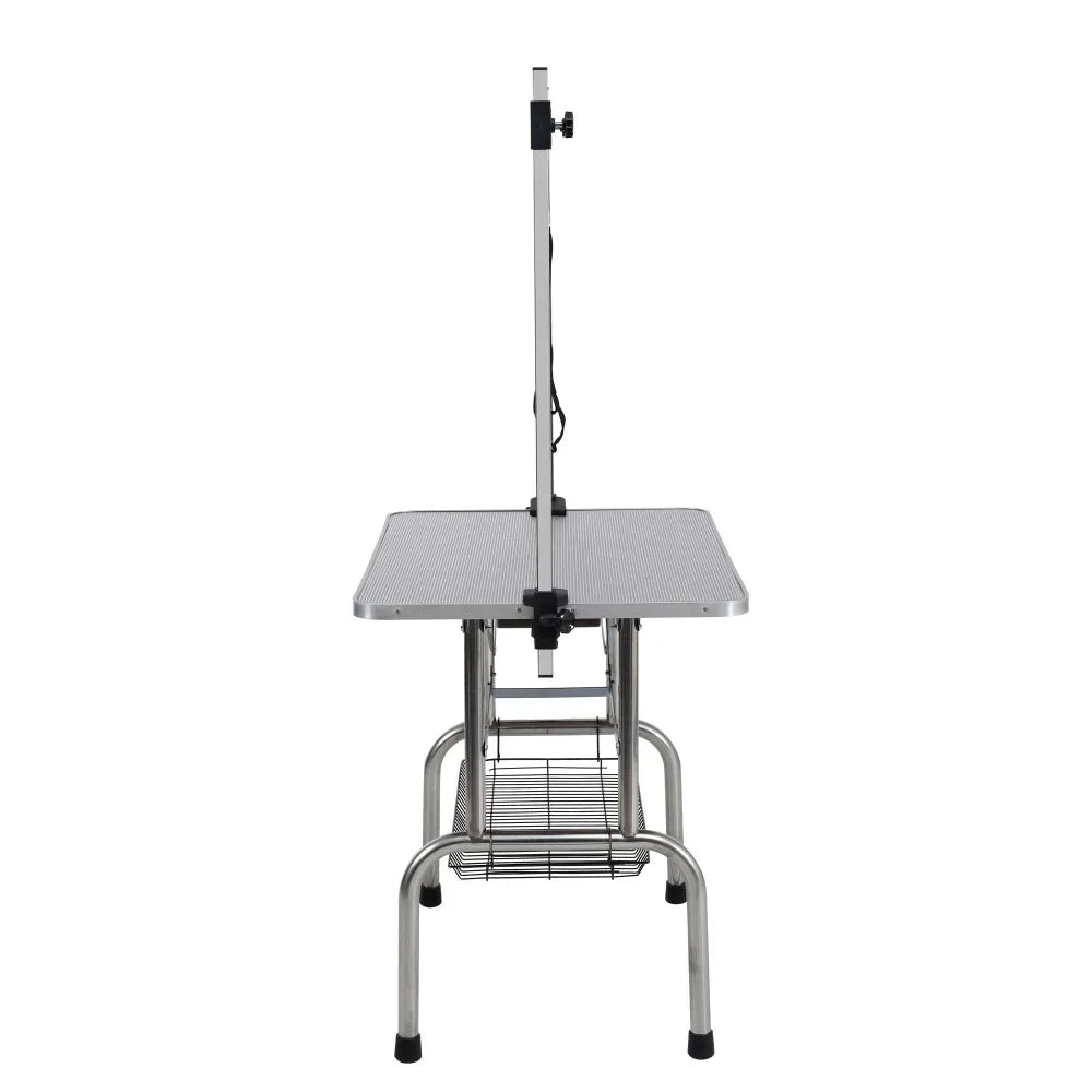 42" Folding Pet Grooming Table Stainless Steel Frame