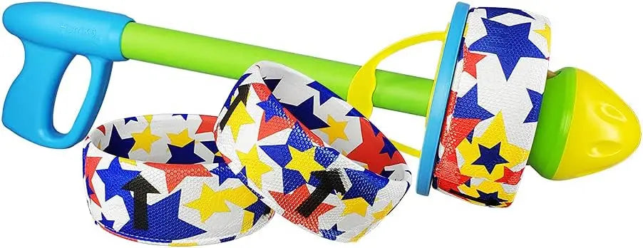 Flying Ring Launcher Dog Exerciser Starter Pack