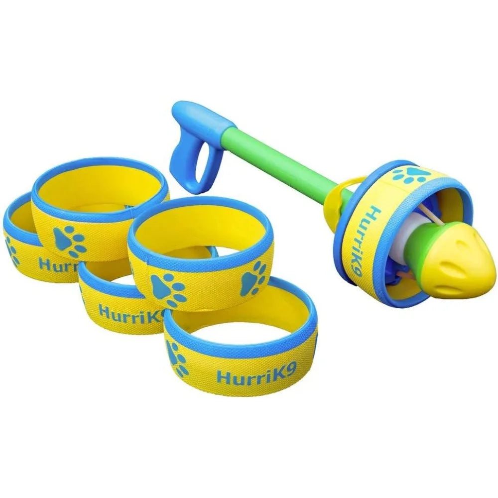 Flying Ring Launcher Dog Exerciser Starter Pack