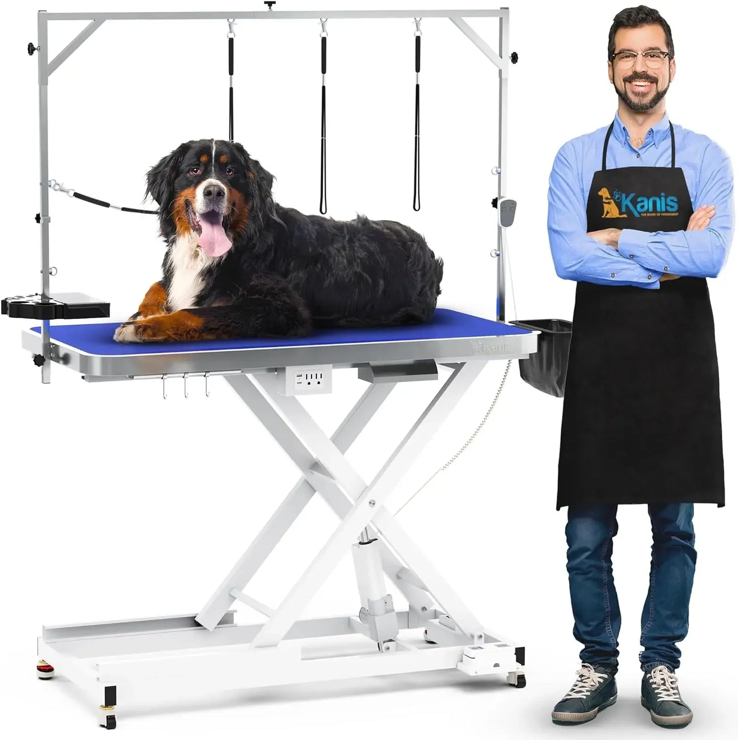 49" Professional Electric Heavy Duty, Height Adjustable Grooming Table