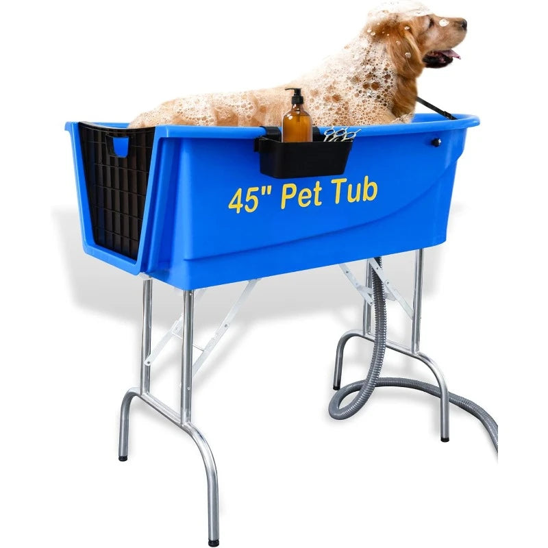 45" Pet Grooming Bathtub Wash Station