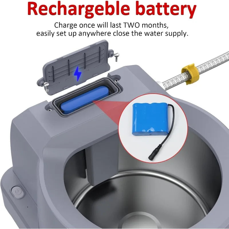 Dog Water Fountain Auto Filling Water Dispenser