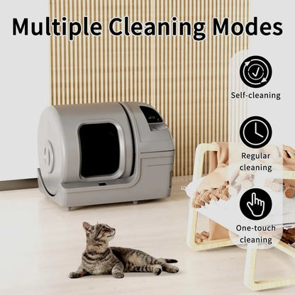 Automatic Cat Litter Box Self Cleaning 100L Extra Large