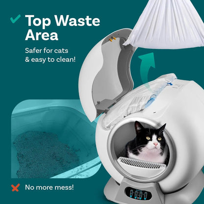 Litter Box Automatic Cleaning