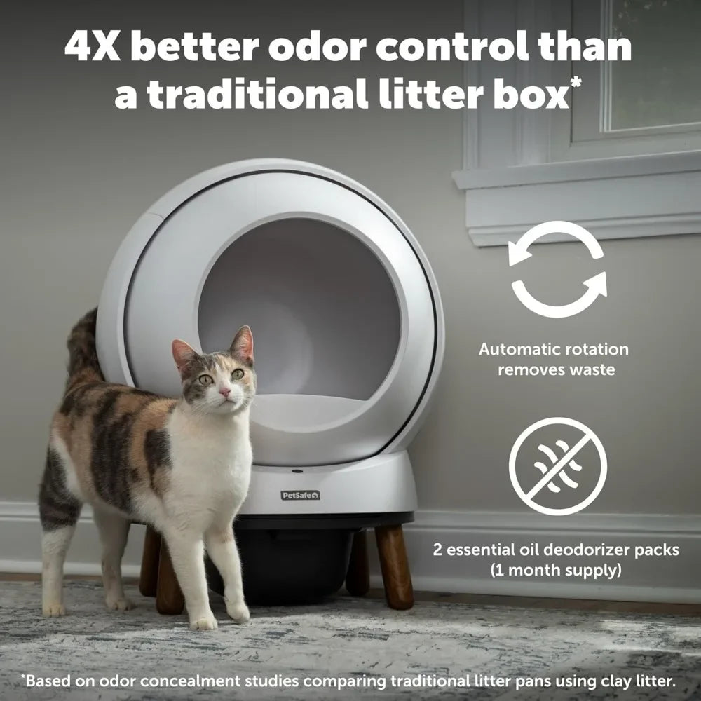 Automatic Cat Litter Box with Health Monitoring