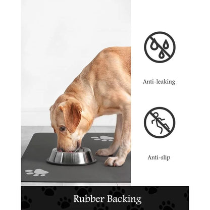 Pet Feeding Mat-Absorbent Quick Dry Mat