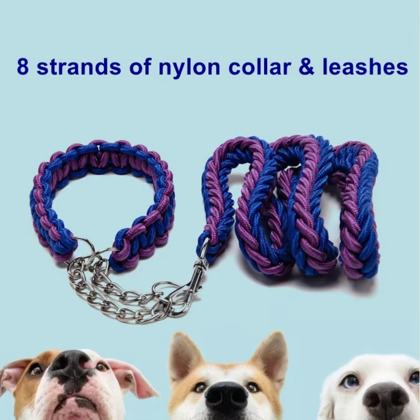 L size Nylon Eight-Strand Braided Traction Rope