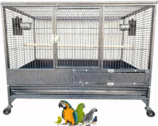 Heavy Duty Bird Breeding Rolling Cage