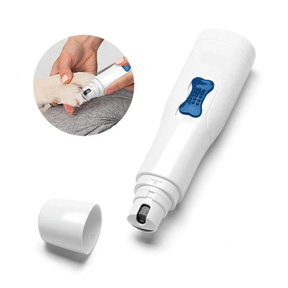 Electric Pet Nail Grinder Painless Safe Trimmer