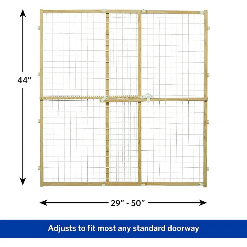 Safety Gate, 44 Inches Tall & Expands 29-50 Inches Wide