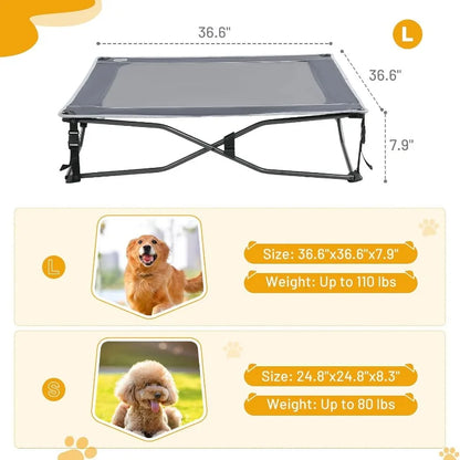 Portable Folding Dog Bed for Medium Dogs