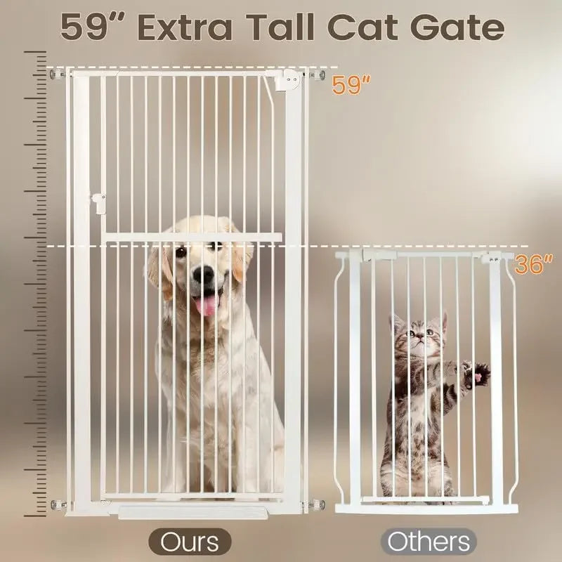 59” Extra Tall Pet Gate