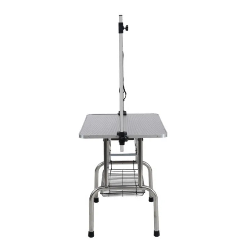 36" Folding Pet Grooming Table Stainless Steel