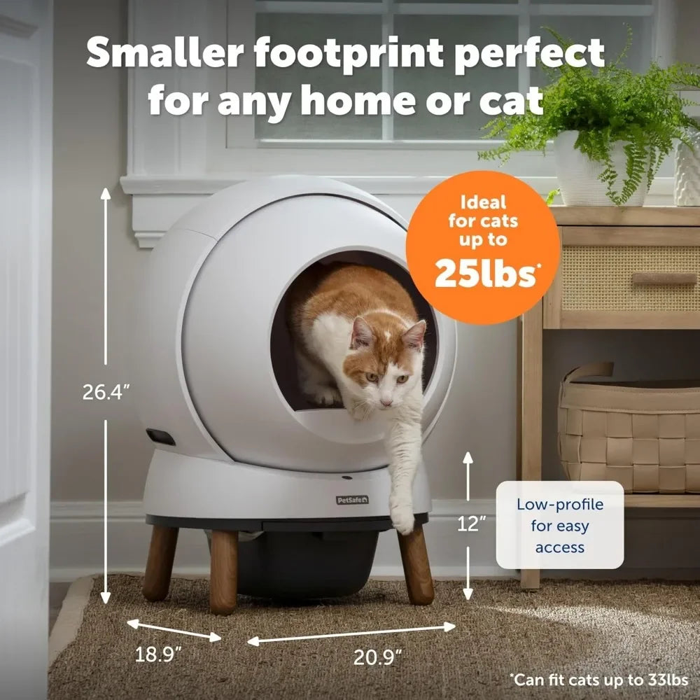 Automatic Cat Litter Box with Health Monitoring