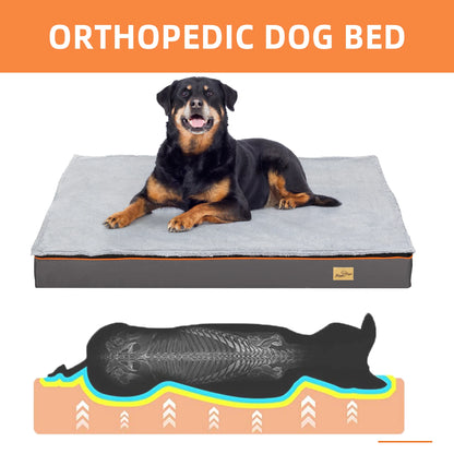 Pet Bed Padded Orthopedic Foam Cushion Pillow