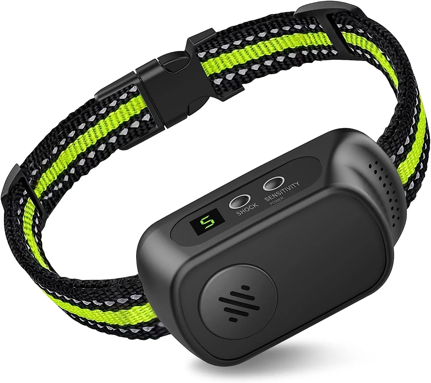 Rechargeable Dog Bark Collar with Beep Vibration,Shock