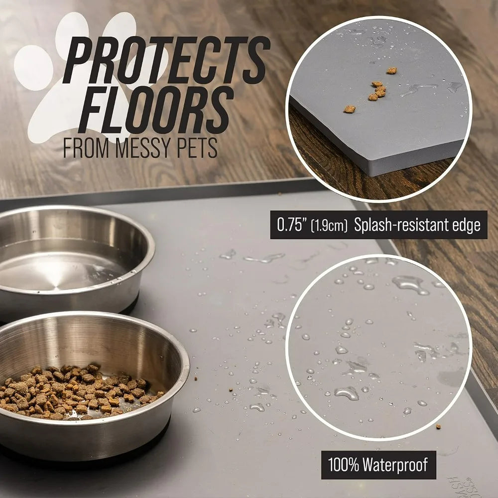 Mat for Food and Water Bowls