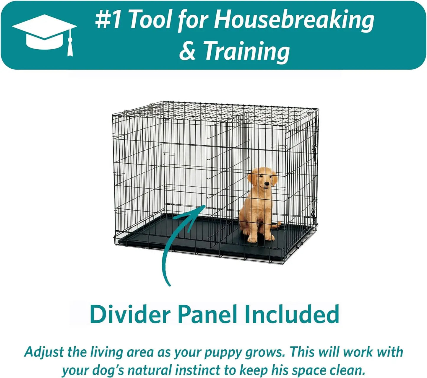 US 29-48 Double Door Dog Crate