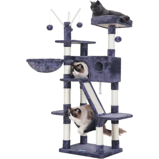 Cat Tree, 61 inch Cat Tower