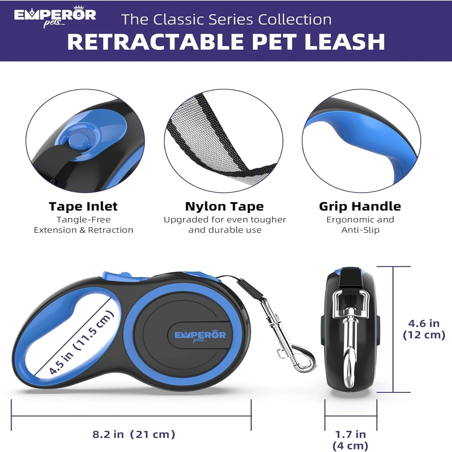 Heavy Duty Retractable Leash