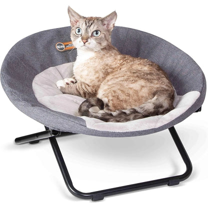 Elevated Pet Bed, Dish Chair for Dogs and Cats