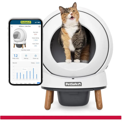 Automatic Cat Litter Box with Health Monitoring