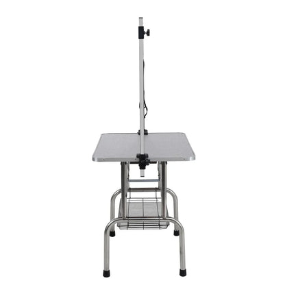 42" Folding Pet Grooming Table Stainless Steel Frame