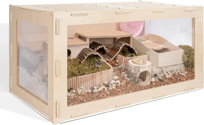 Hamster Animal Cabinet for Dwarf Syrian Hamsters