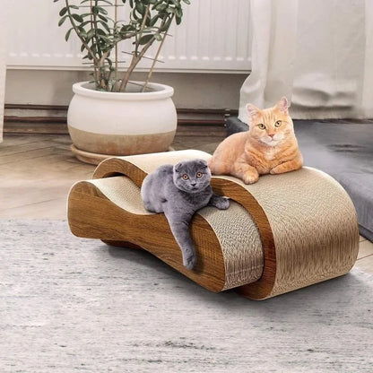 Cat Scratcher Cardboard Lounge