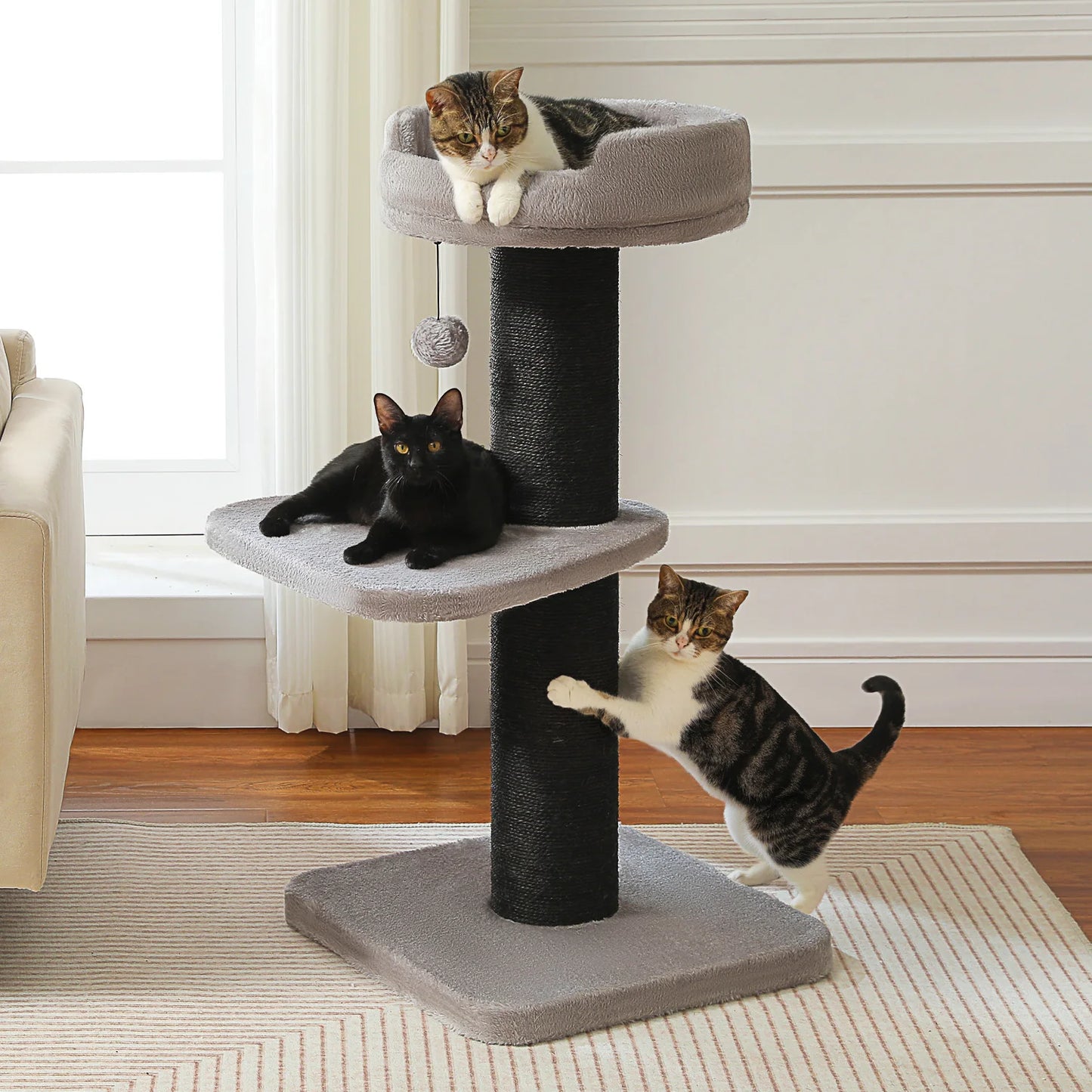 Scratching Post Cat Tower for Indoor Cats