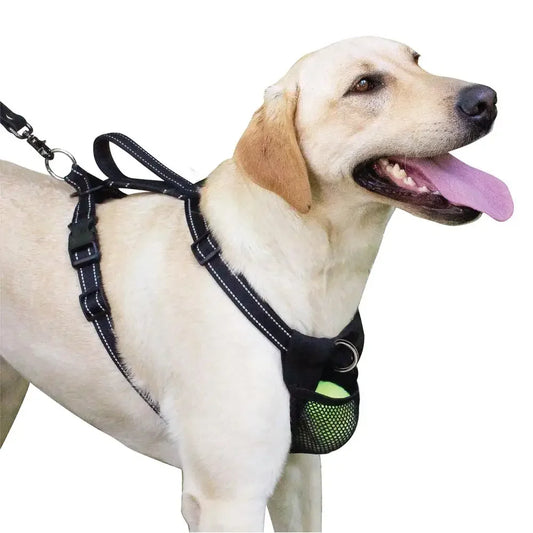 Nylon Dog Harness M/L 22"-30" Chest Front & Rear