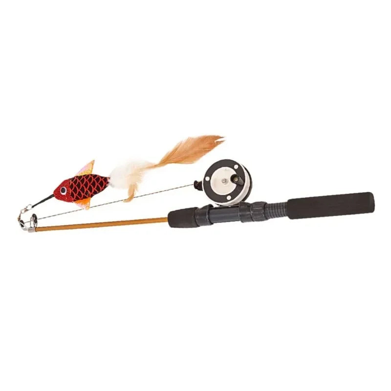 Retractable Cat Rods Simulation Fishing Rod