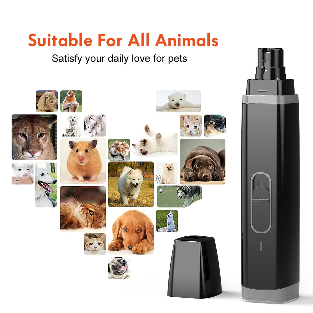 Electric Dog Nail Grinder Rechargeable