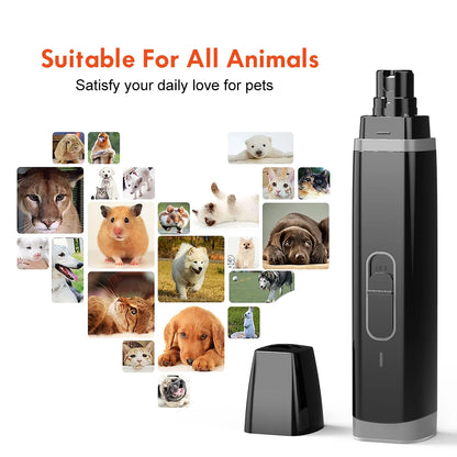 Electric Dog Nail Grinder Rechargeable