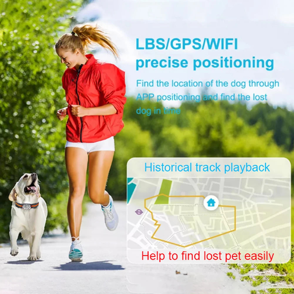 4G GPS Pets Tracker Waterproof Anti-Lost Locator