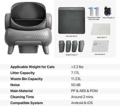 APP Control Closed Tray Open-Top Self Cleaning