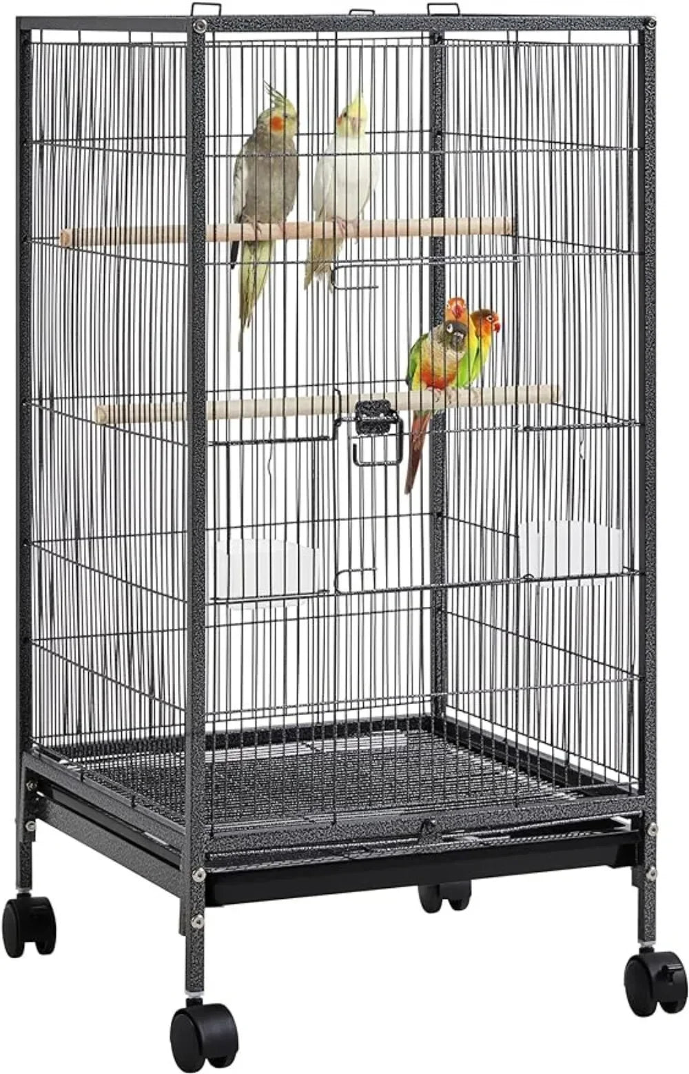 40 Inch Bird Cage Open-Top Parrot Cage