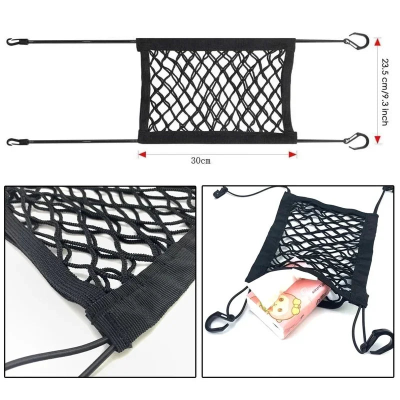 Protection net storage bag Back Seat Safety Barrier