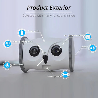 Pet Camera with Treat Dispenser