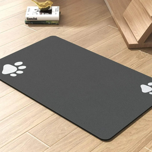 Pet Feeding Mat-Absorbent Quick Dry Mat