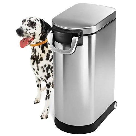 X-Large Pet Food Container Stainless Steel Airtight Seal