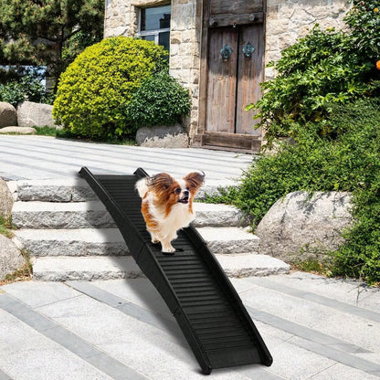 61" Folding Ramp Portable for Car Truck SUV Non-Slip Stairs