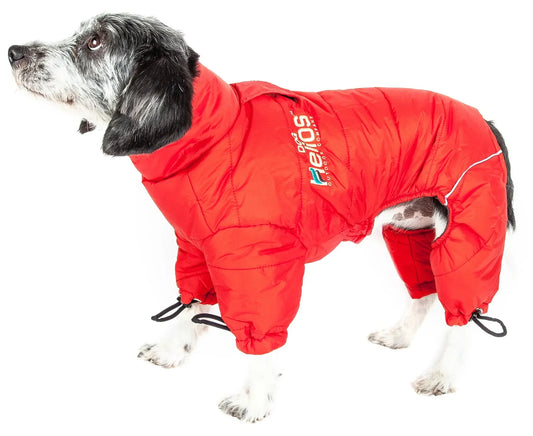 Full-Body Waded-Plush Adjustable and Reflective Jacket