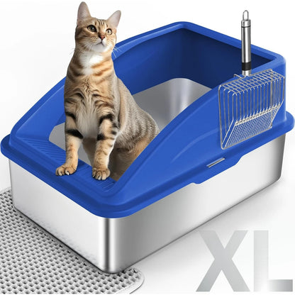 Stainless Steel Litter Box,XL