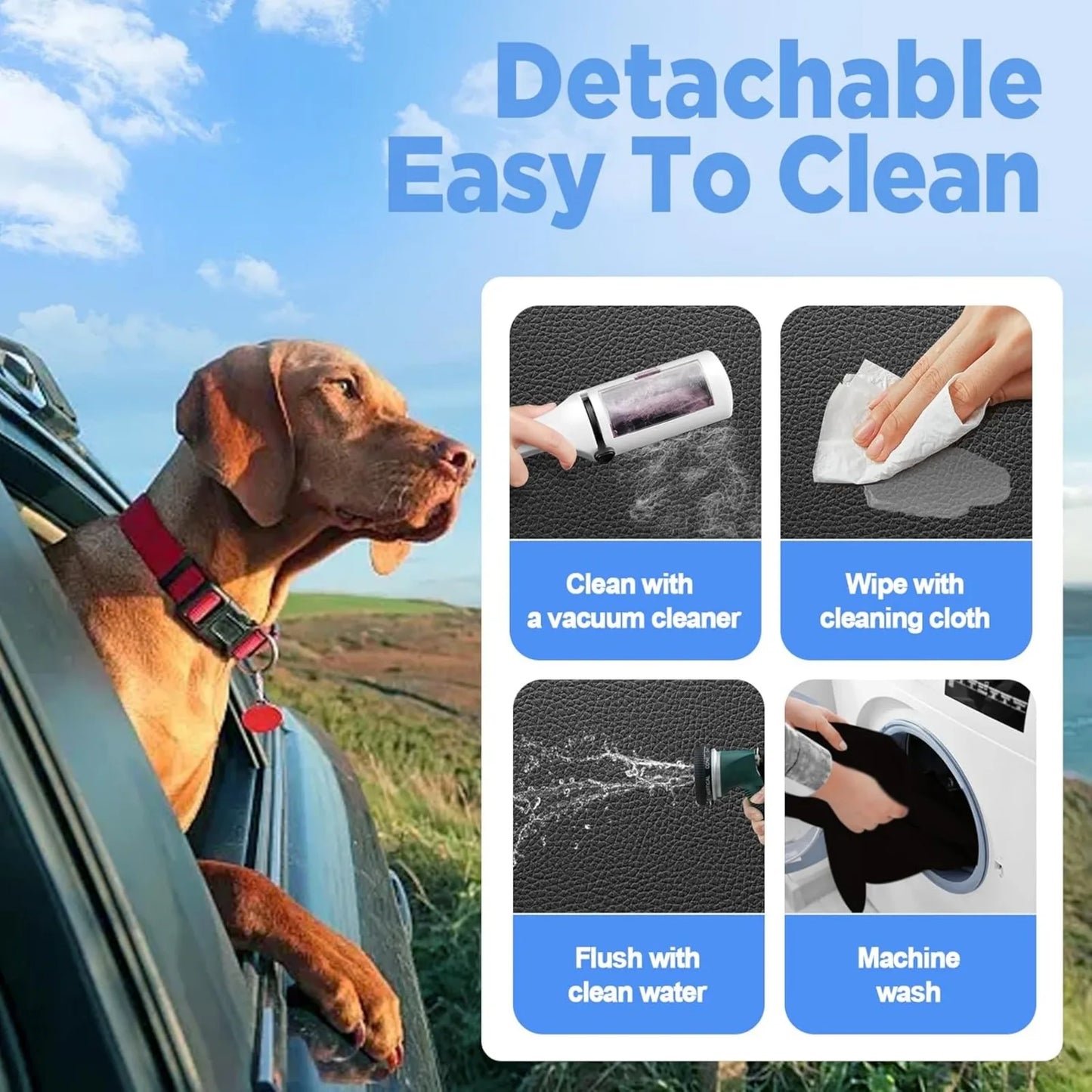 US Back Seat Extender for Dogs