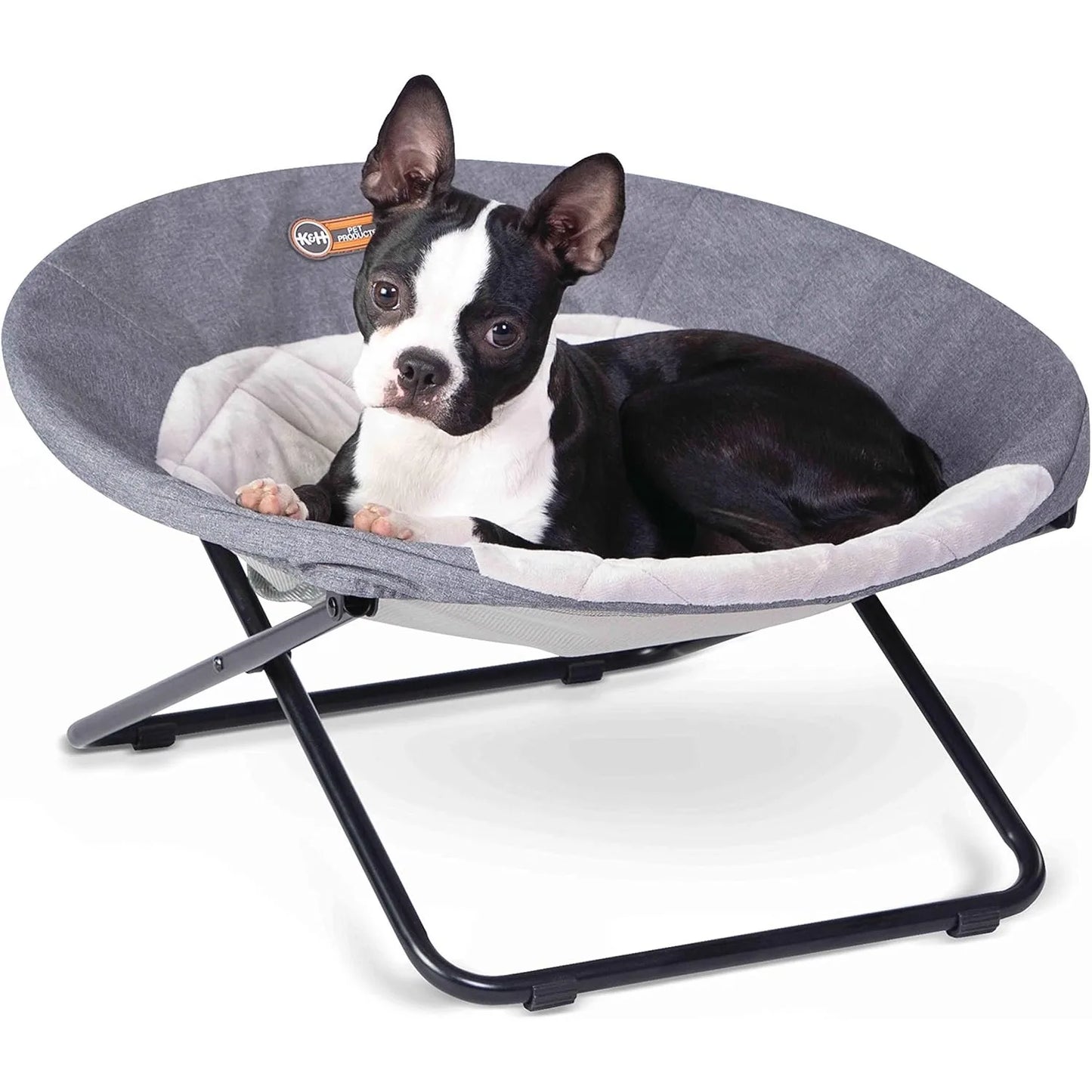 Elevated Pet Bed, Dish Chair for Dogs and Cats