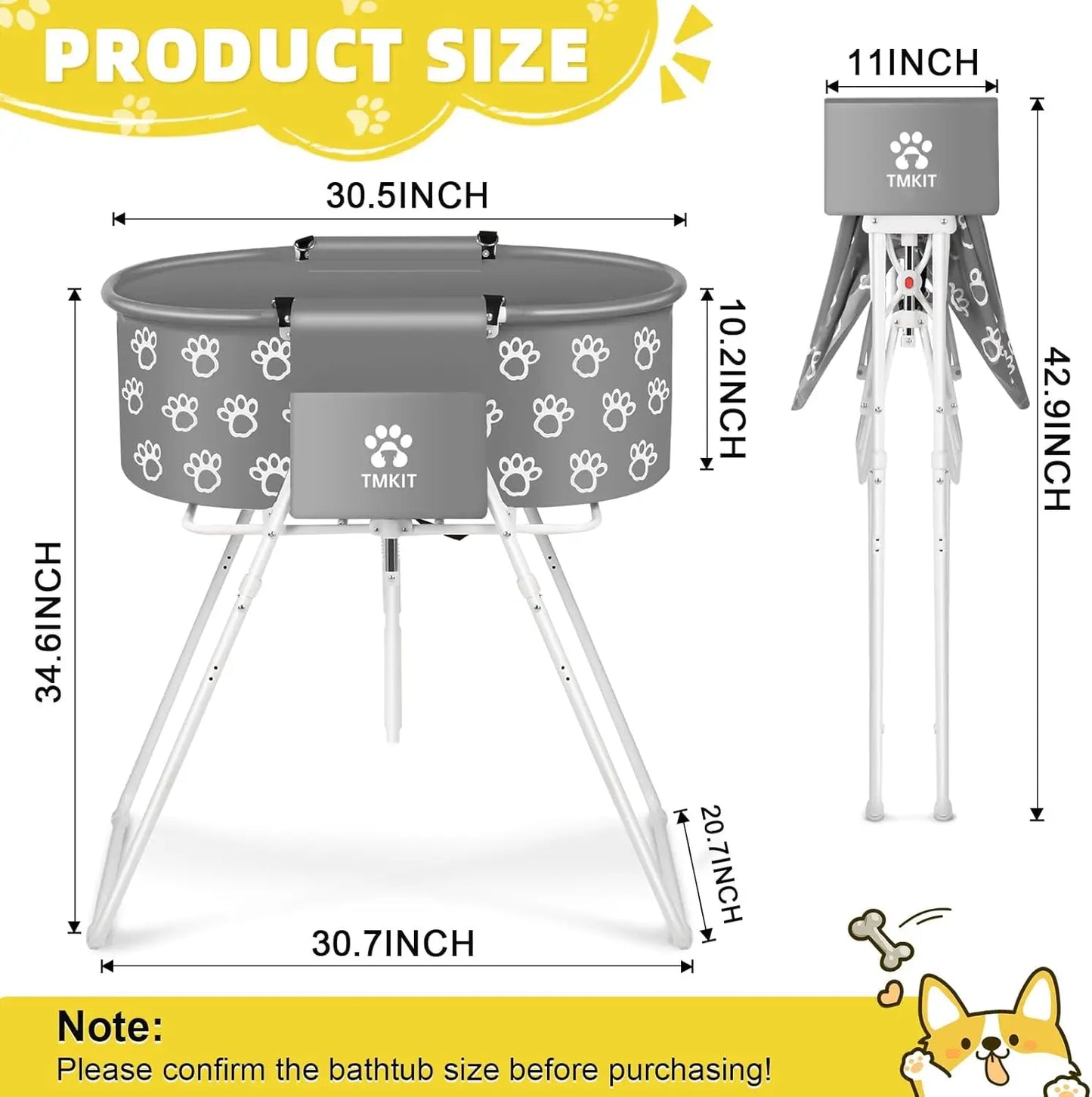 Portable Foldable with Safety Lock Washing Station