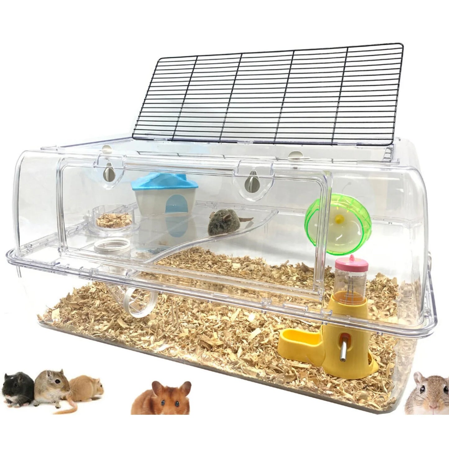 Deluxe 2-Floor Acrylic Palace Mouse Habitat