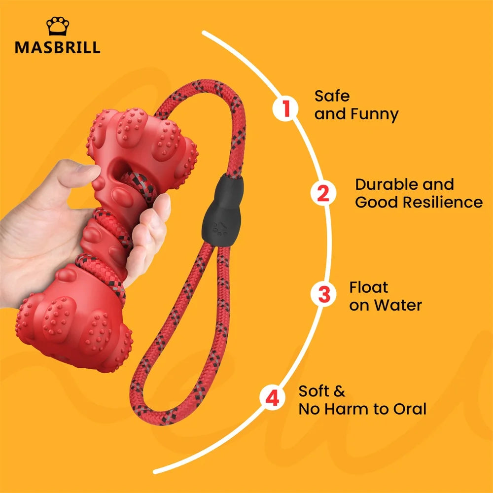 Interactive Rubber Chewing,Indestructible Dog Toy